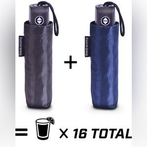 2 Pack secret umbrella flasks